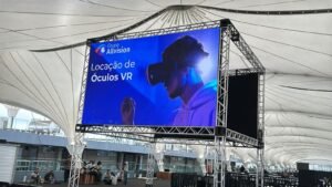Locação de Painéis de LED, Telões e TVs 4K para Stands e Eventos Corporativos PR-Curitiba 2026