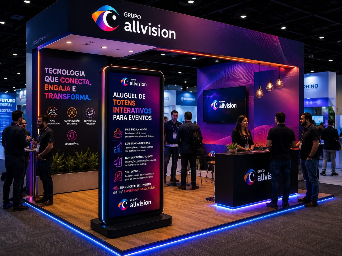 Aluguel e Venda de Painel de LED Indoor e Outdoor, Totem Interativo e Telas de Grande Formato para a Smart City Expo Curitiba 2026 em Curitiba e São José dos Pinhais – PR e SC