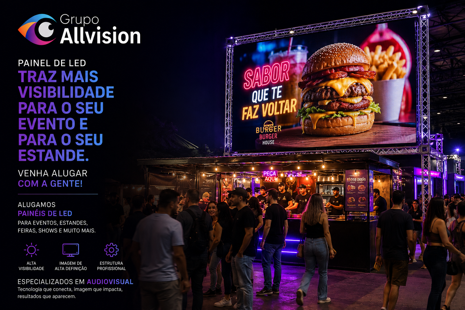 Locação de Totem de Credenciamento, Totem Interativo, TVs de Grandes Formatos, Painel de LED, Projetor e Óculos VR em Curitiba e Campo Magro para a Feira Paraná Business Collection 2026 – 2026