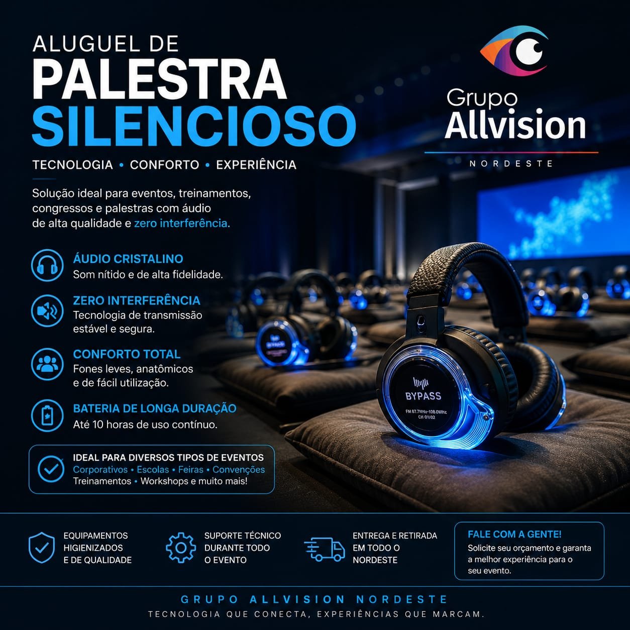 Aluguel de Totem Touch Screen, Painel de LED e Óculos VR para Eventos Paraná